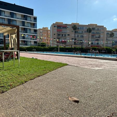 Spectacular Renovated Studio Facing The Sea Apartment Valencia Bagian luar foto